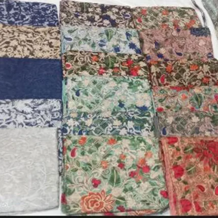 Traditional Pakistani Floral Print